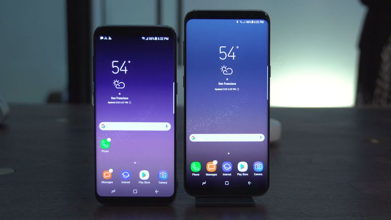 samsung galaxy s8+ spionage app
