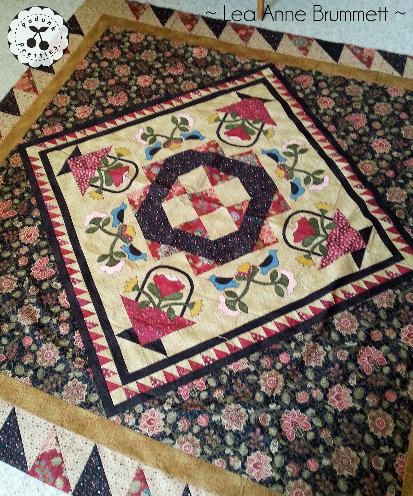 Podunk Pretties Quilting Virtual Quilt Show and Quilting Video