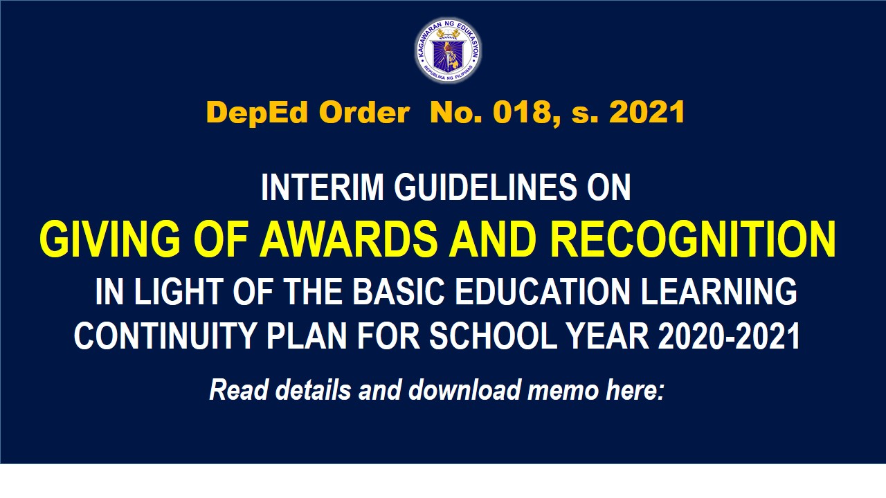 Deped order no 018 s 2021 the teacher s craft