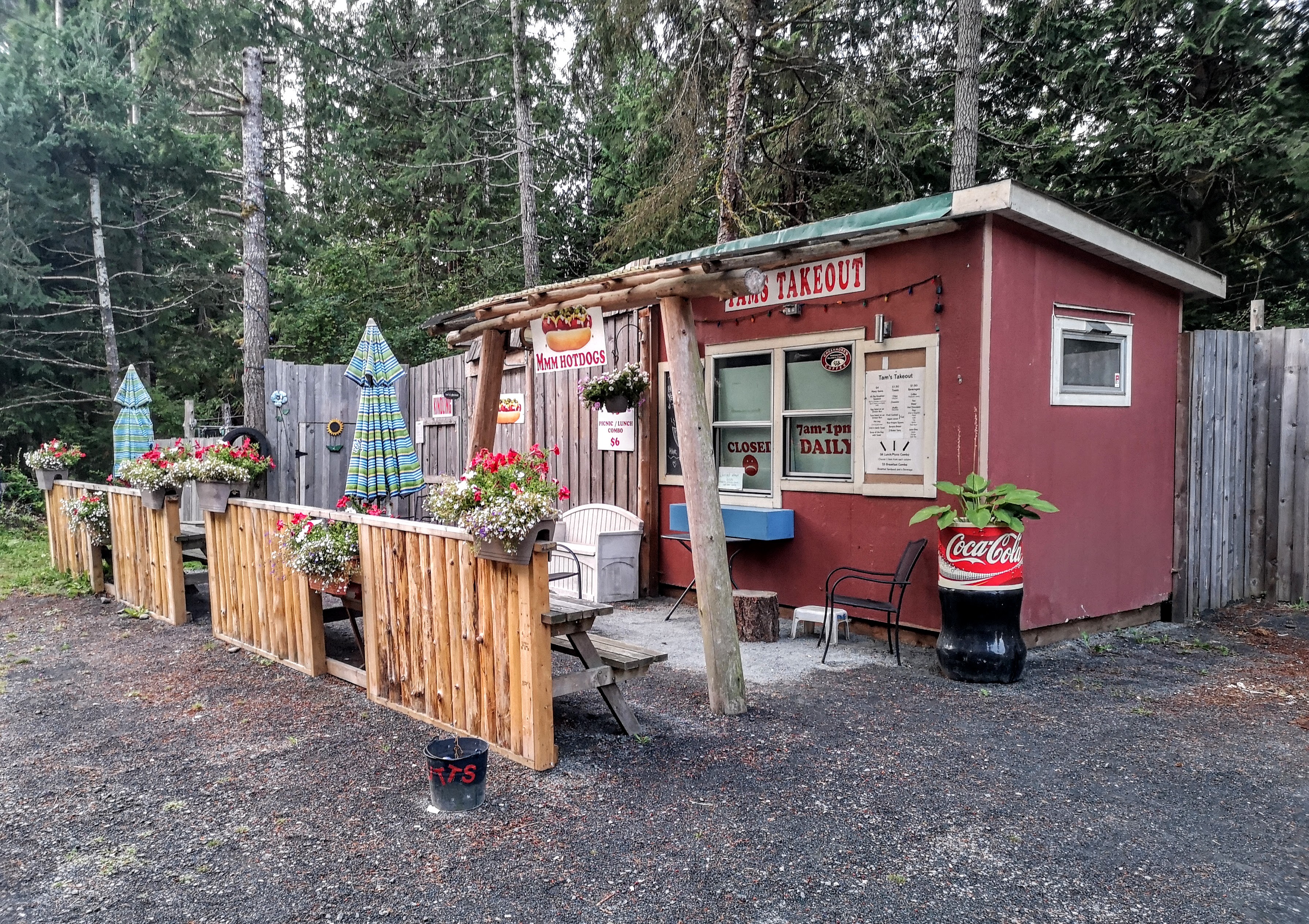Yes! We're Eating Vegan Again! Qualicum Bay to Victoria Barb's Fish