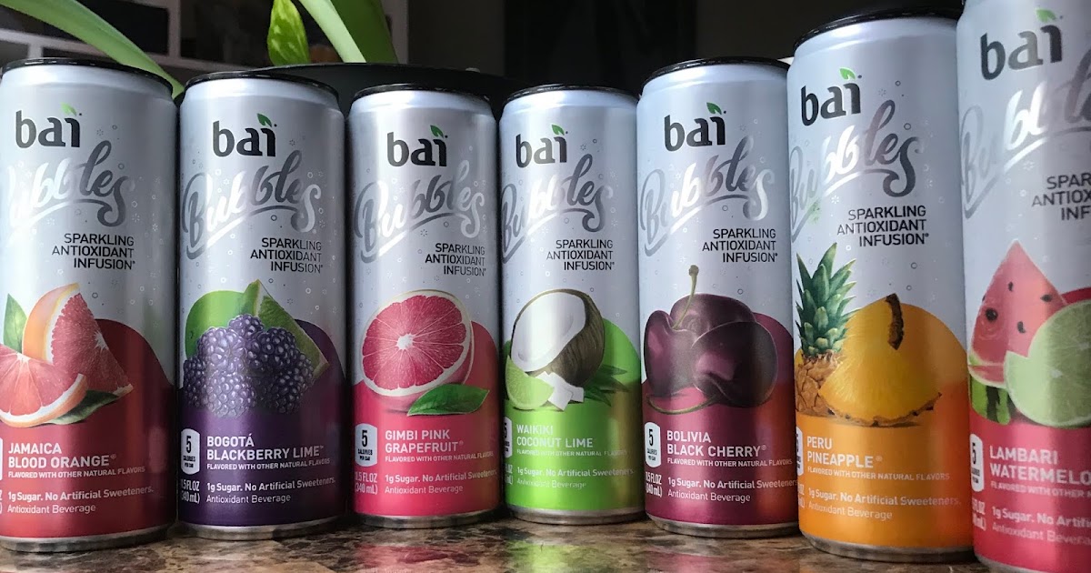 Selena Thinking Out Loud Bai Bubbles Sparkling Antioxidant Infusion