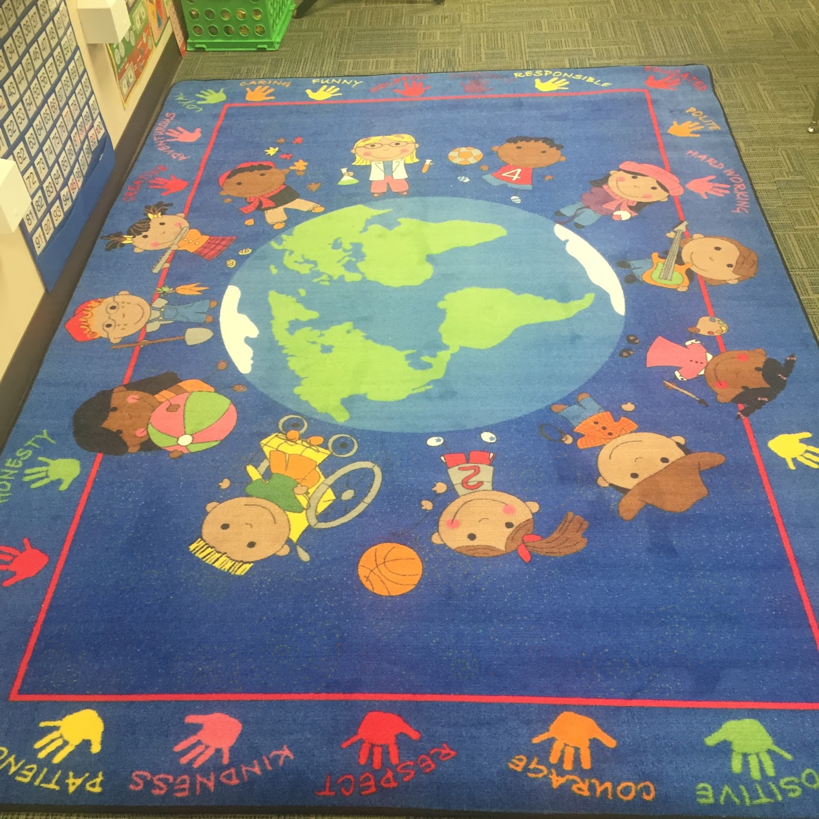 Cupcakes and Lesson Plans New Classroom Rug