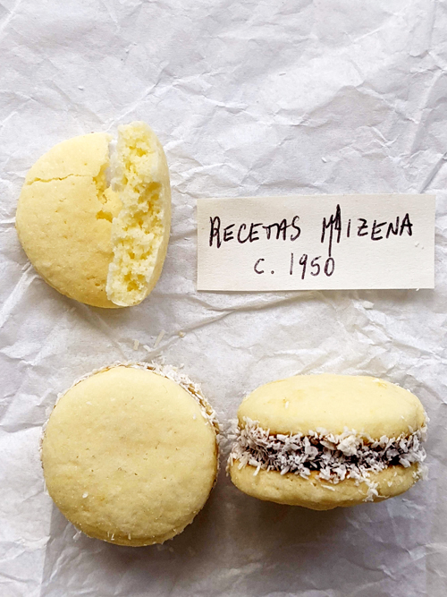 alfajores maizena