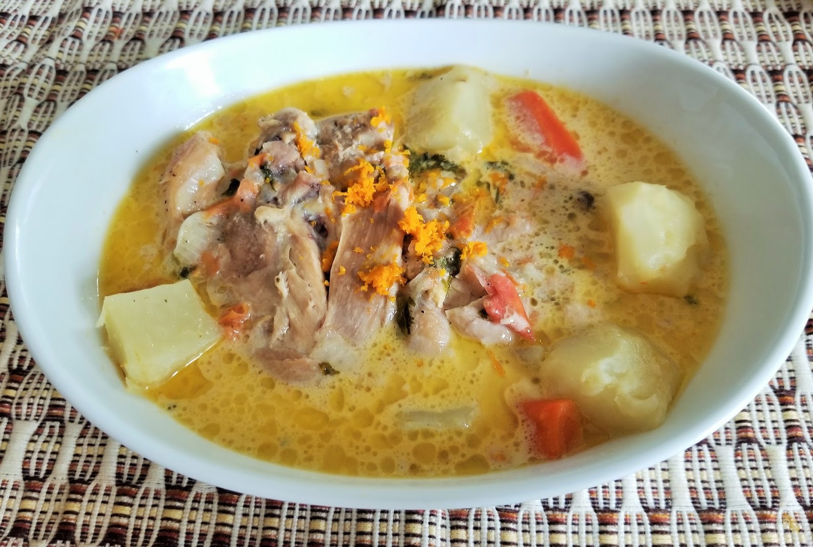 Receta de pollo en crema de Guatemala - Recetas Con Sabor Latino