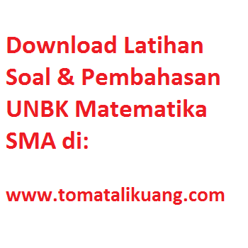Latihan Soal Unbk Matematika Sma 2020 Pembahasan Bahasa Ipa Ips