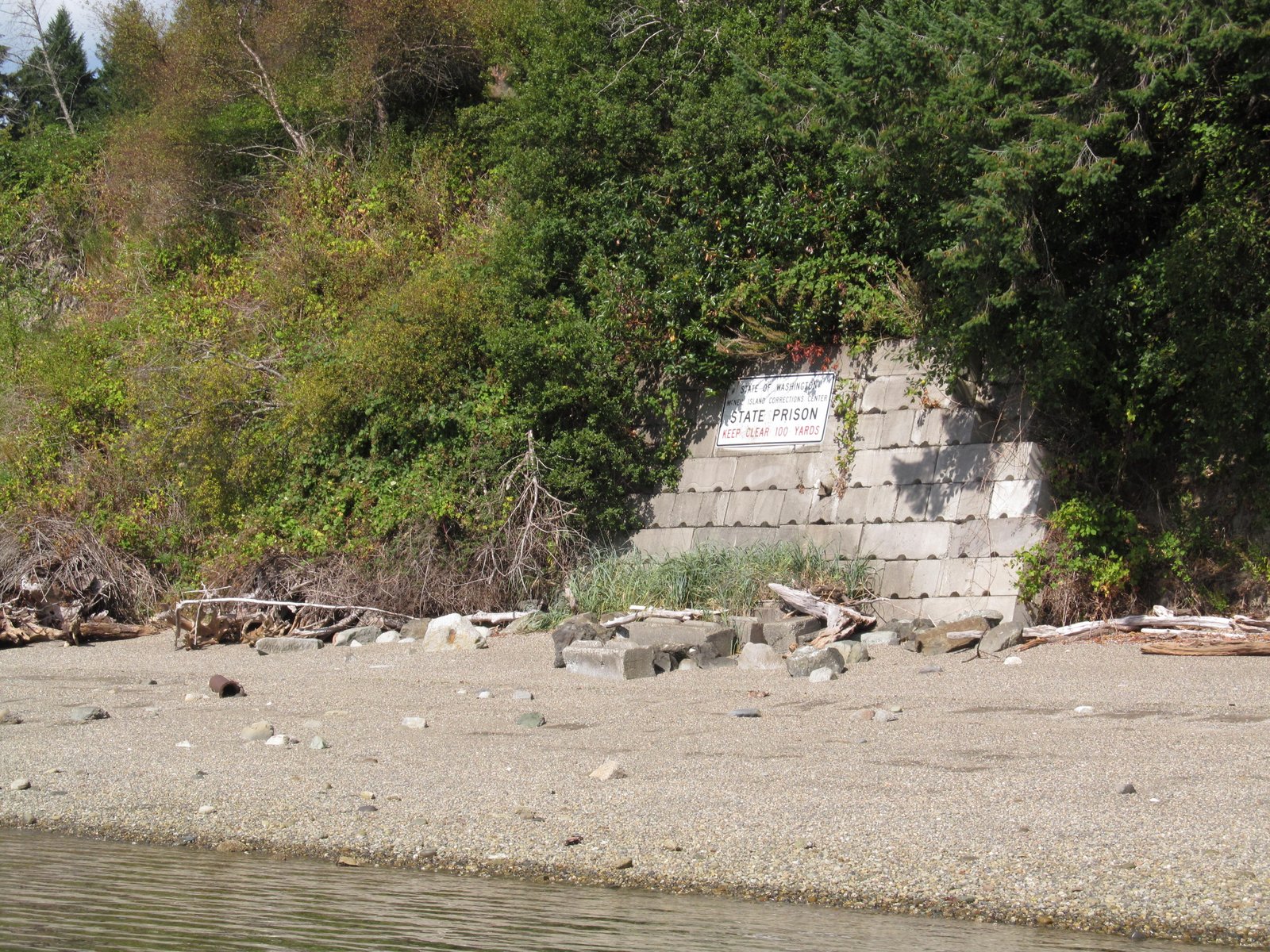 Gravel Beach McNeil Island
