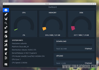 Stacer Linux System Optimizer and Monitoring