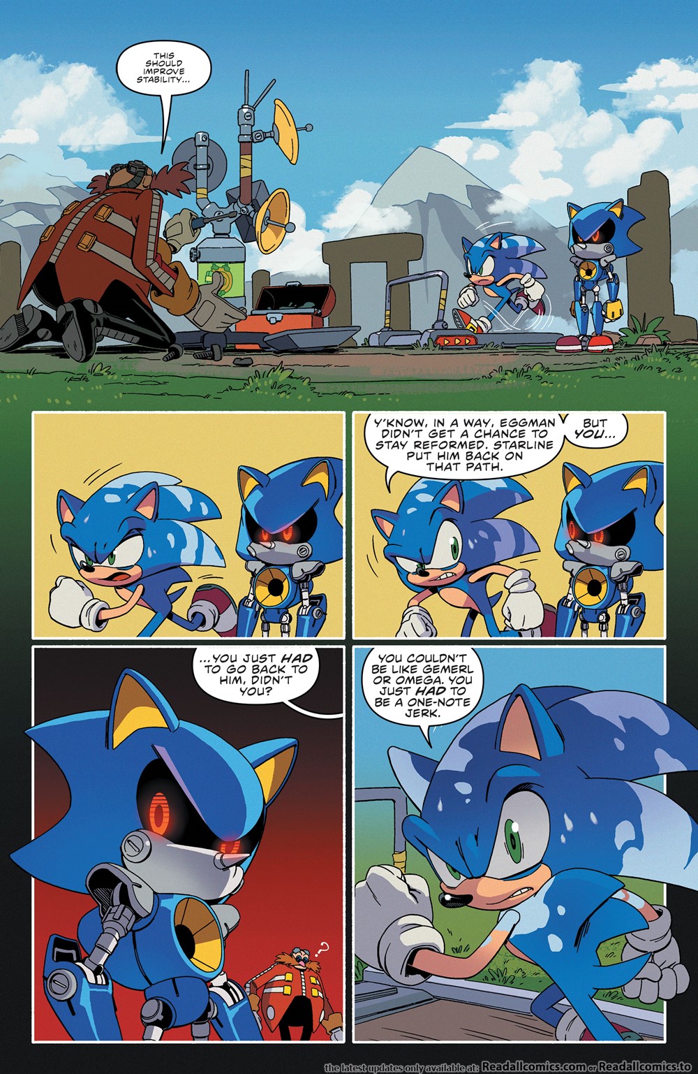 Sonic The Hedgehog 026 2020 Read Sonic The Hedgehog 026 2020 Comic Online In High Quality