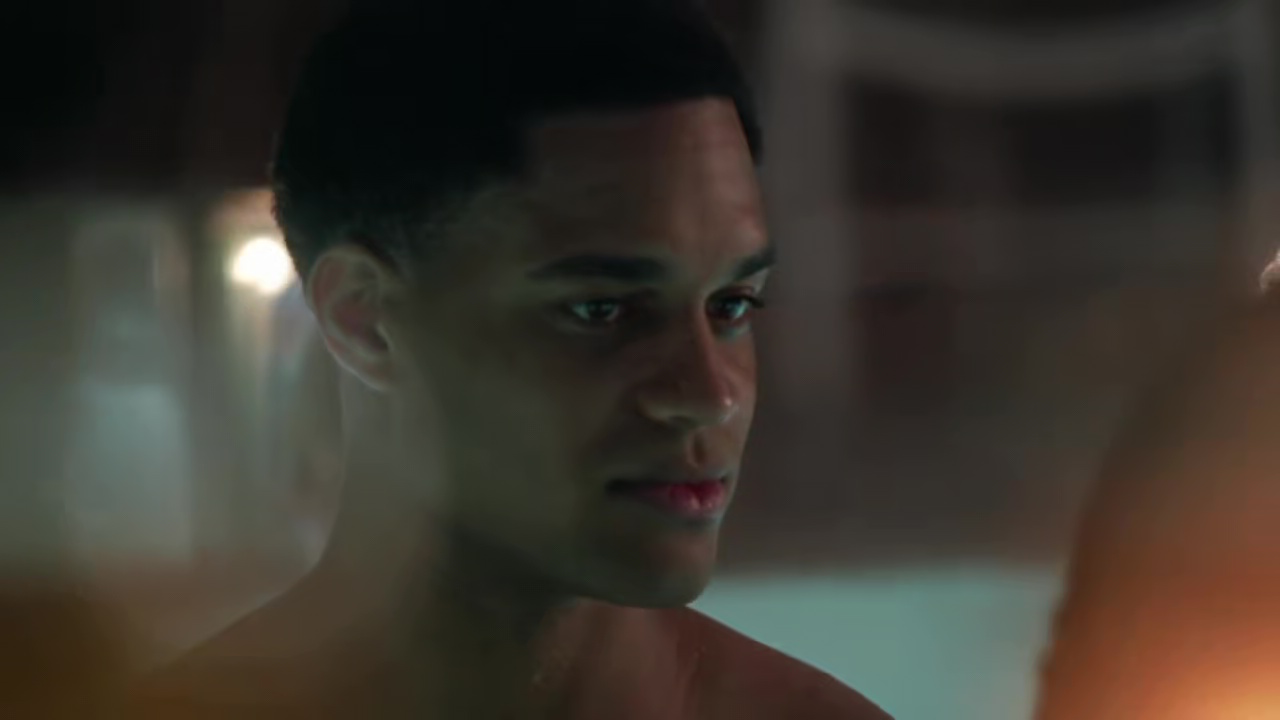 ausCAPS Sarunas J. Jackson and Marcus Emanuel Mitchell shirtless in