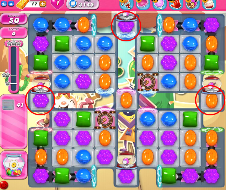 Candy Crush Saga level 2145 Candy Crush Saga level 2145