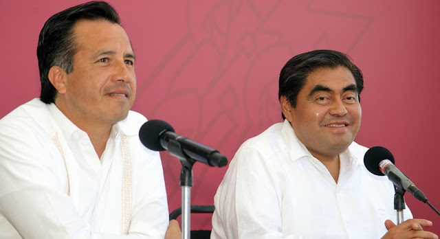 Gobernadores de Puebla y Veracruz pactan acuerdo para disminuir delitos en zona limítrofe