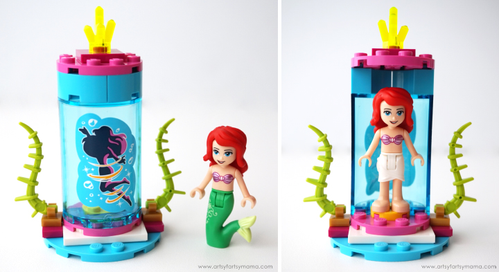 Explore the secrets of the sea with Ariel and Flounder with the LEGO Disney Ariel and the Magical Spell set!