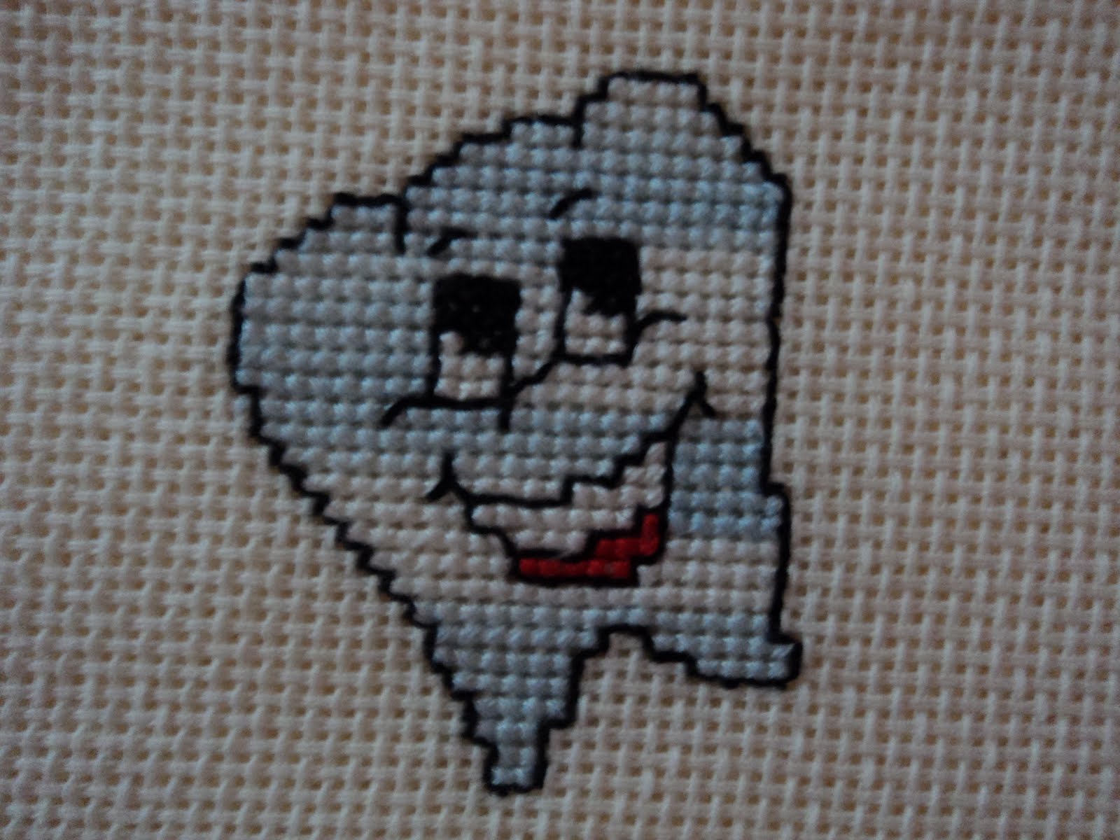 Laurinha - BORDADOS EM PONTO CRUZ: Dente Ponto Cruz