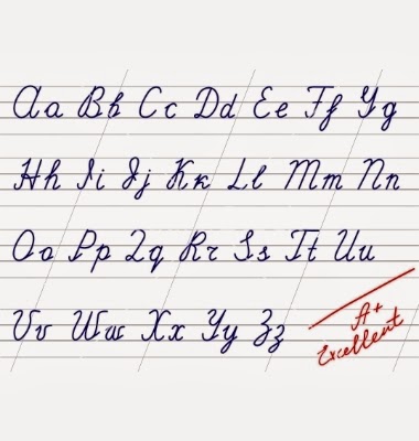 Beautiful Handwriting Alphabet 121