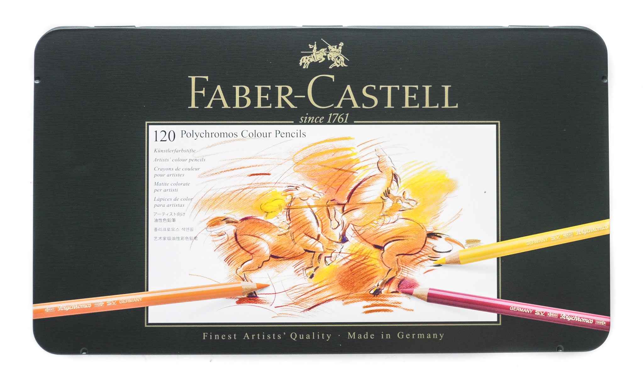 120 Faber-Castell Polychromos Colour Pencils
