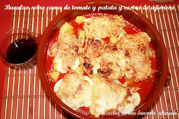 Receta de bacalao con tomate