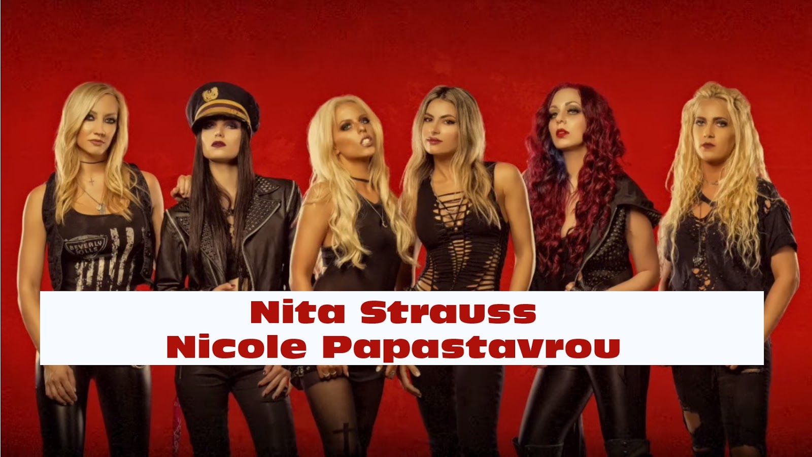 Nita Strauss, Nicole Papastavrou Guitar World interview for the new