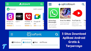 3 Situs Download Aplikasi Android Gratis Dan Terpercaya