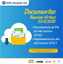 Documentos reunión directores IIEE Lunes 21 de diciembre - 2020