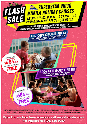 Star Cruises releases an “SSV Flash Sale” for one week, exclusive for    SuperStar Virgo Holiday Concept Cruises!