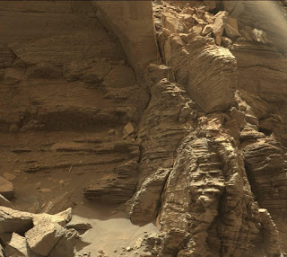 Mars Rock Formations