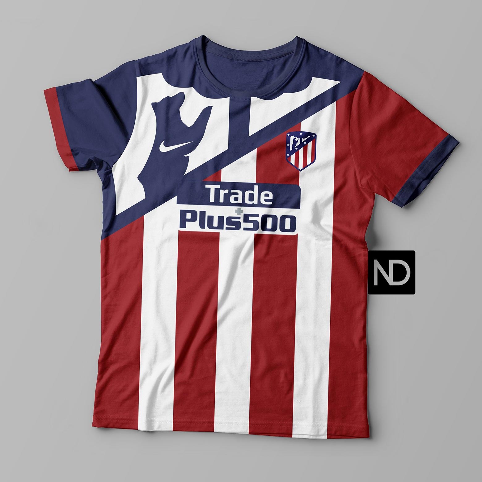 Amazing Nike Atlético Madrid Crest Concept Kit by NatoDoldan Footy