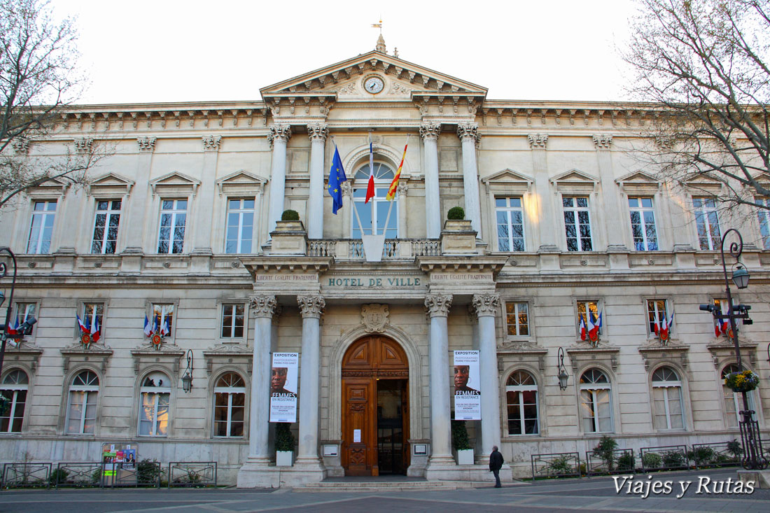 Ayuntamiento, plaza del Reloj, Avignon
