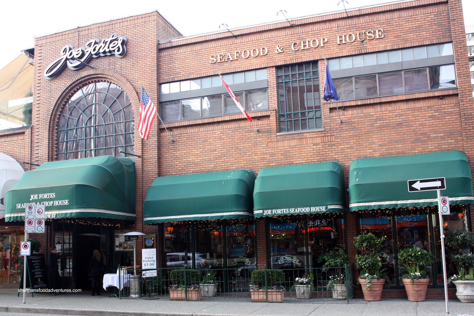 Sherman's Food Adventures Rooftop Patio Dining at Joe Fortes