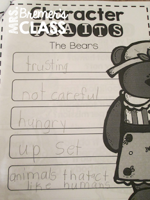 Fairy Tales unit featuring Goldilocks and the Three Bears, The Three Pigs, Cinderella, Little Red Riding Hood, The Frog Prince, and Jack and the Beanstalk. Packed with lots of fun literacy ideas and guided reading activities. Common Core aligned. Grades 1-3. #fairytales #literacy #guidedreading #1stgrade #2ndgrade #3rdgrade