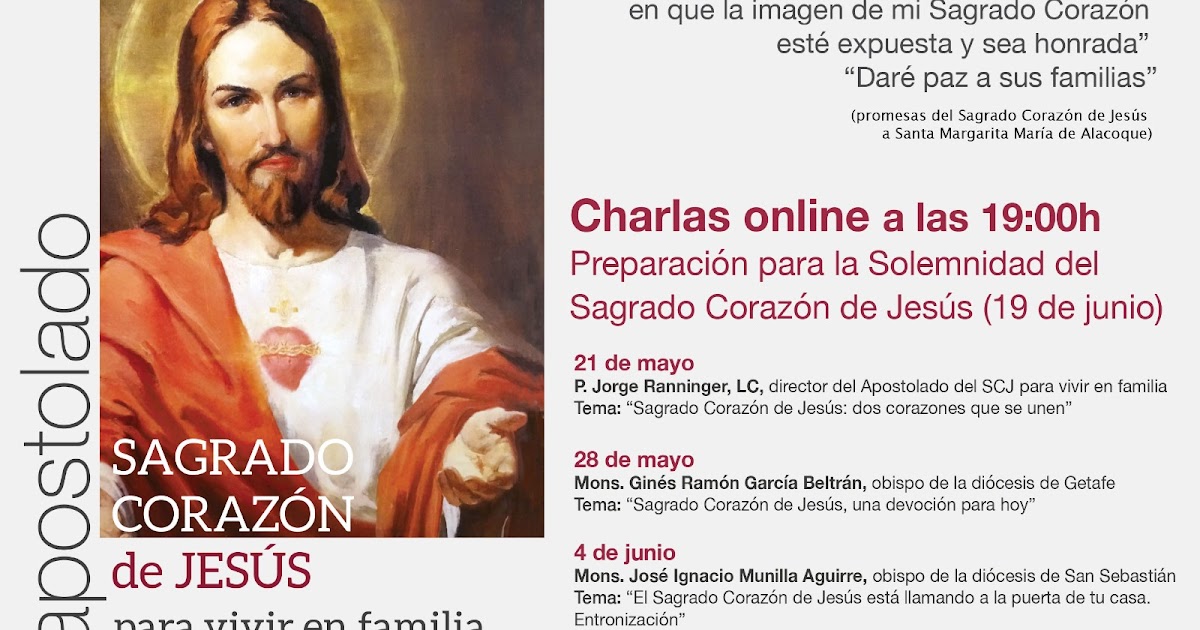 Lo+RC España Ciclo online sobre el Sagrado Corazón los obispos Ginés Beltrán y Munilla, entre Lo+RC España Ciclo online sobre el Sagrado Corazón los obispos Ginés Beltrán y Munilla, entre