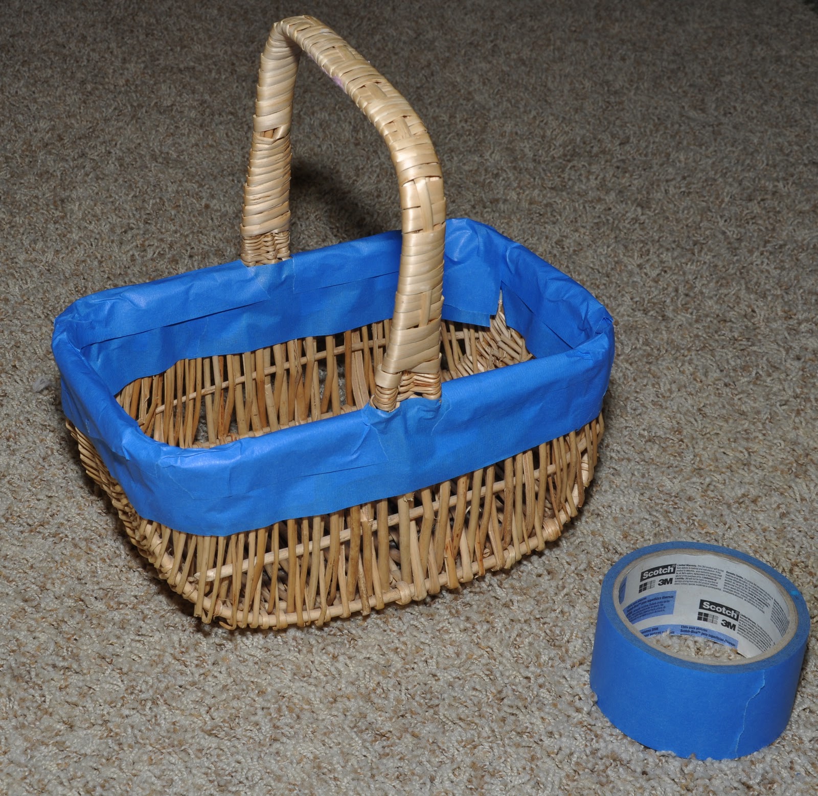 365 Days of DIY The Better Wicker Basket