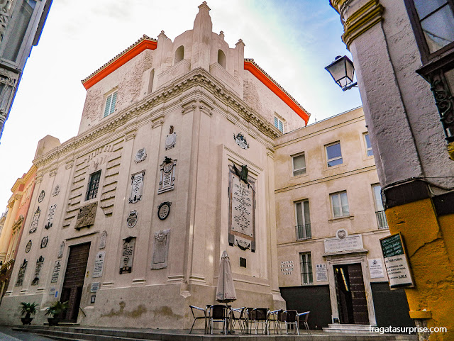 Oratório de San Felipe Néri, onde foi escrita a Constituição Espanhola de 1812, em Cádiz