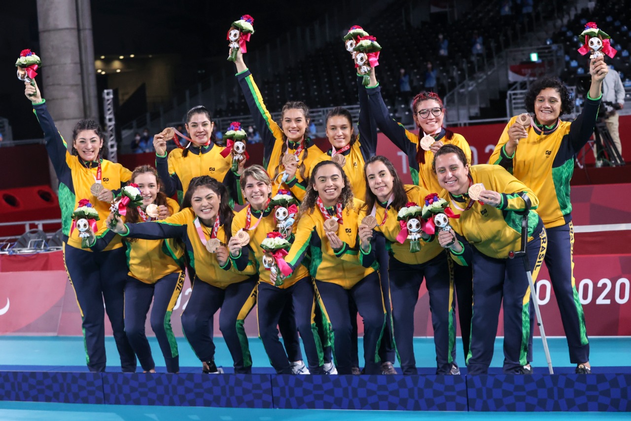 Confira na íntegra final feminina do vôlei sentado feminino e cerimônia