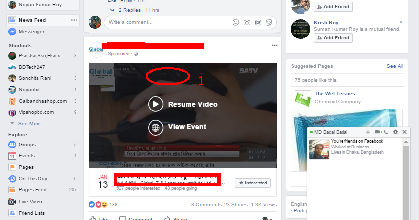 Facebook Facebook