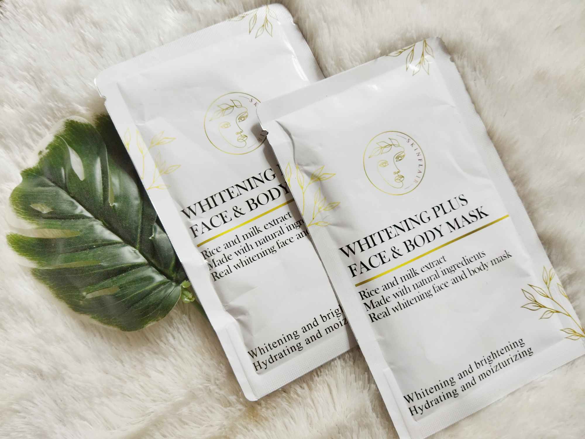 Review Masker Skinflair Whitening Plus Face & Body Mask