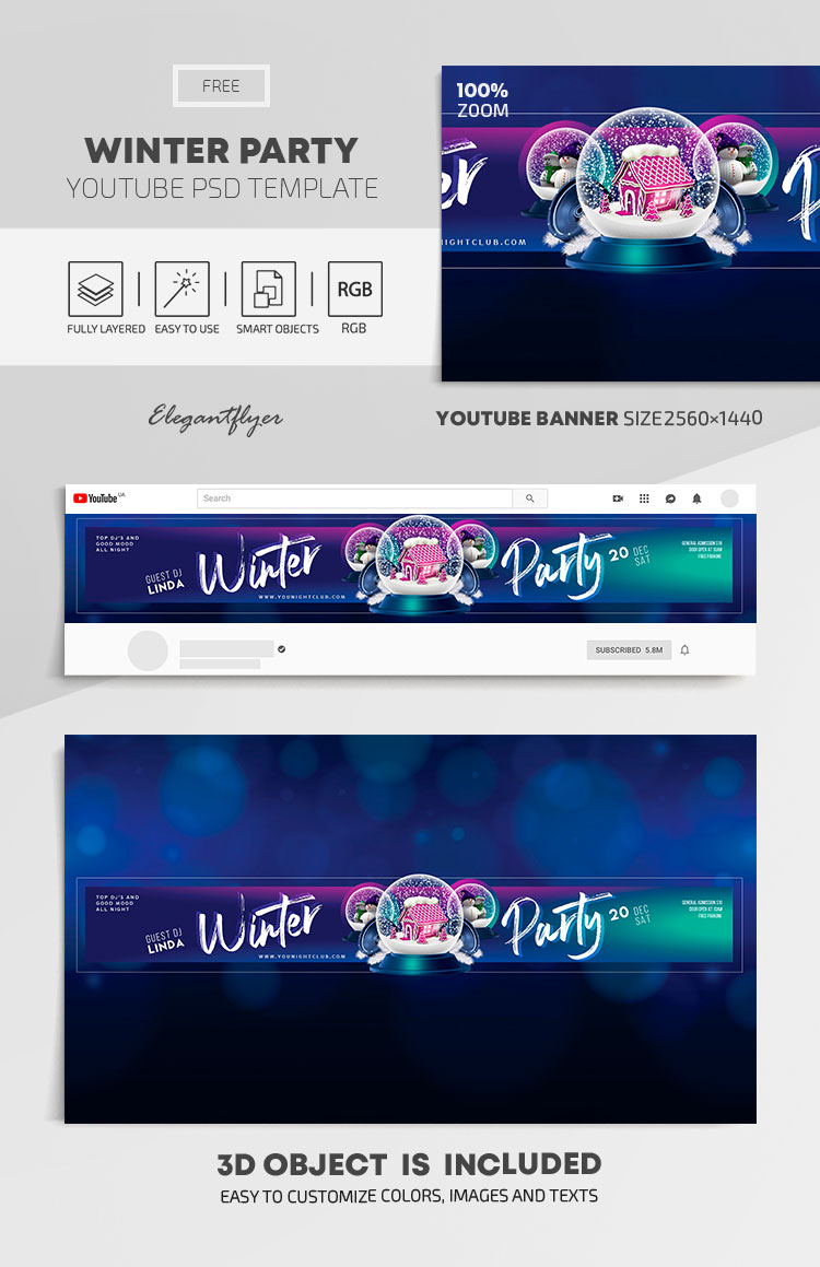 1200+ Best Youtube Channel Art Templates Free & Premium