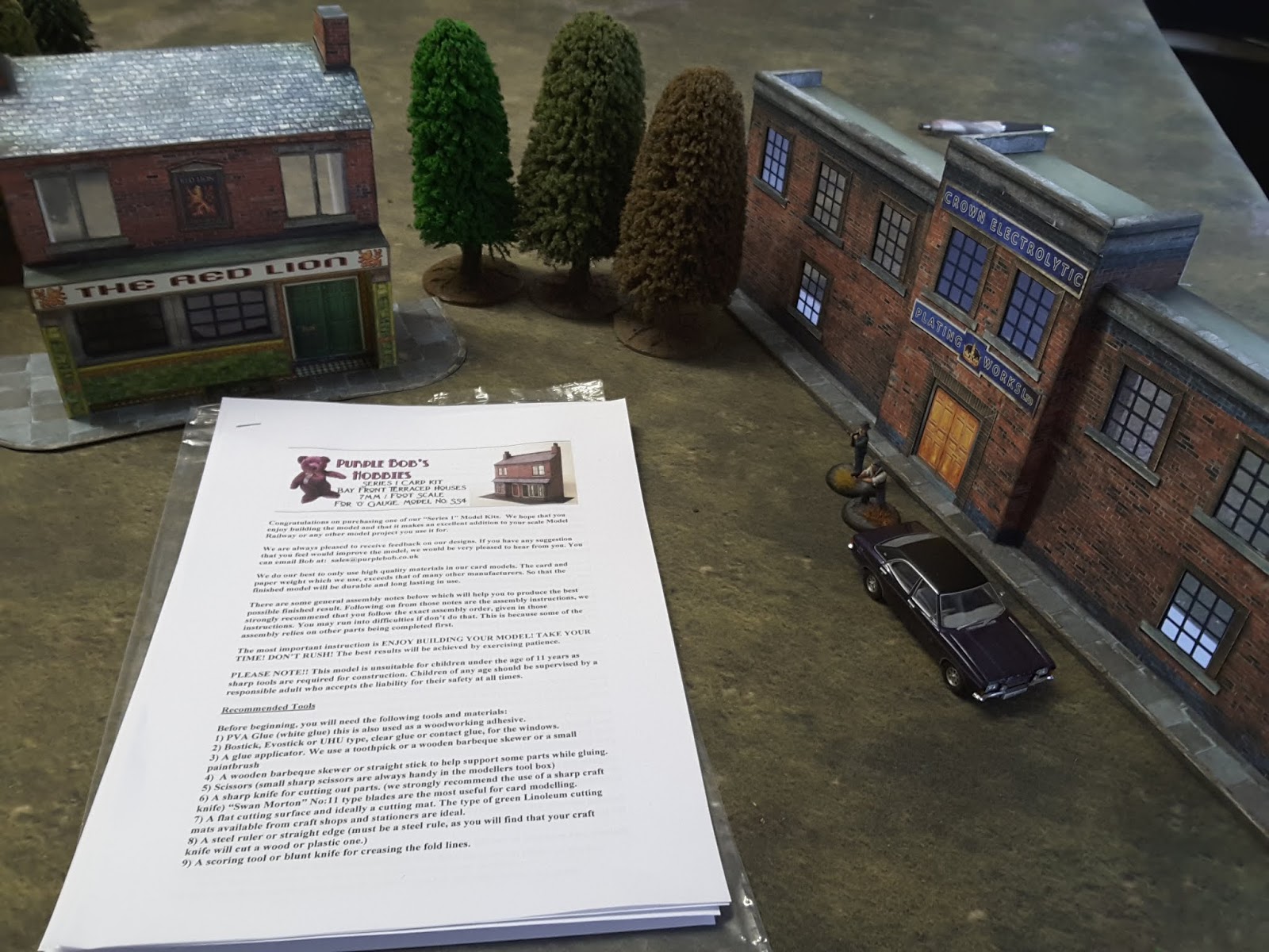 Yarkshire Gamer O Gauge Model Buildings for Modern 28mm Wargames