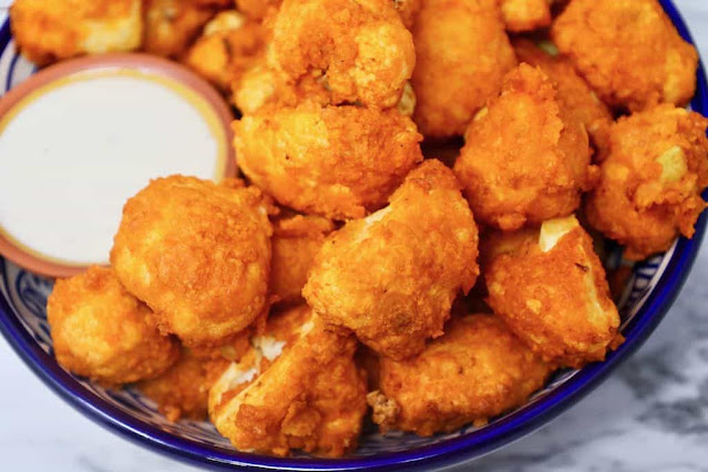 Air Fryer Buffalo Cauliflower