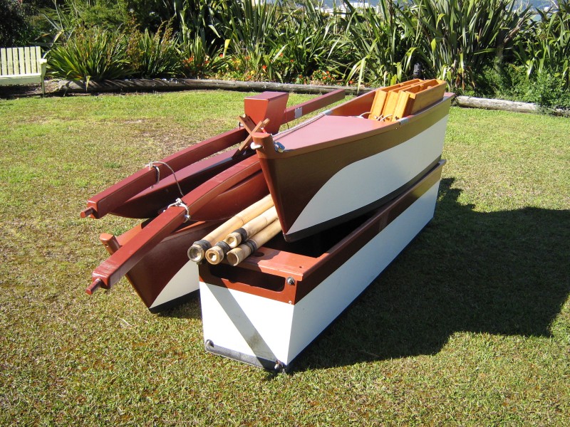 Wa'apa Outrigger Sailing Canoe Build your own demountable 16' or 24' canoe