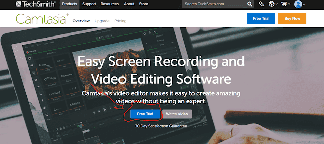 تحميل برنامج Camtasia Studio 9 باخر اصدار لة من الموقع الرسمى Techsmith