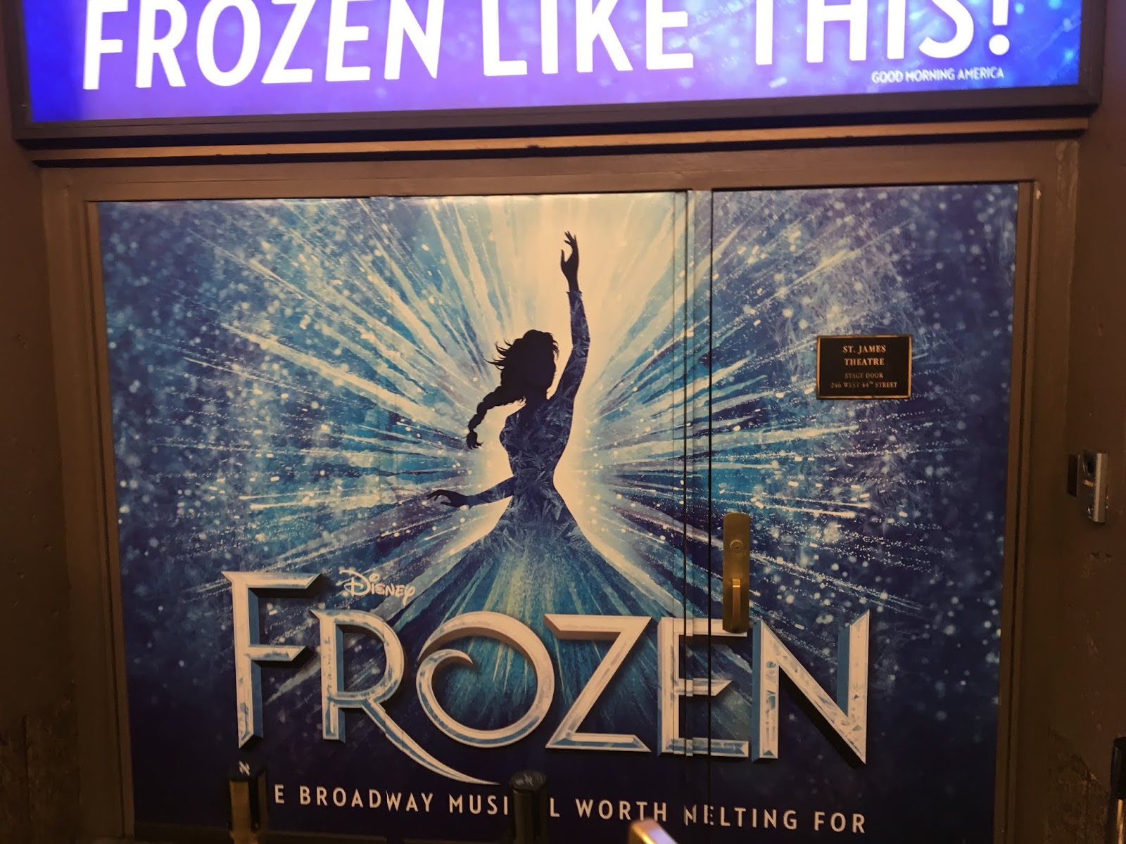 Frozen Broadway New Logo Disney Photo of the Week