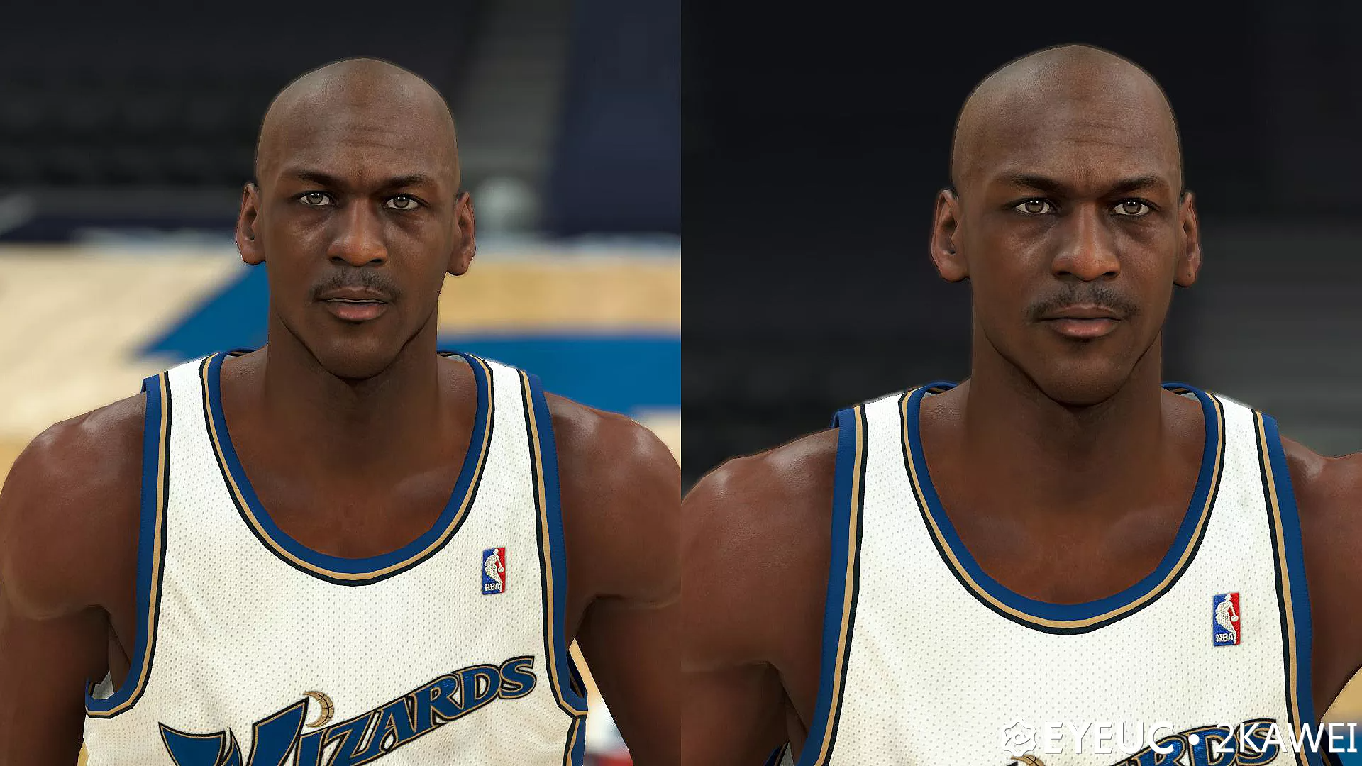 NBA 2K22 Michael Jordan Cyberface and Body Model (20022003 Version) by