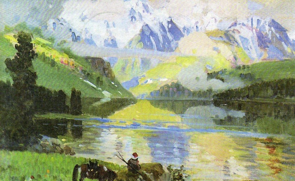 Озеро горных духов картина григория чорос гуркина