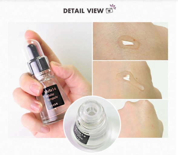 COSRX Mela 14 White Ampule Review indonesia beauty and travel blogger