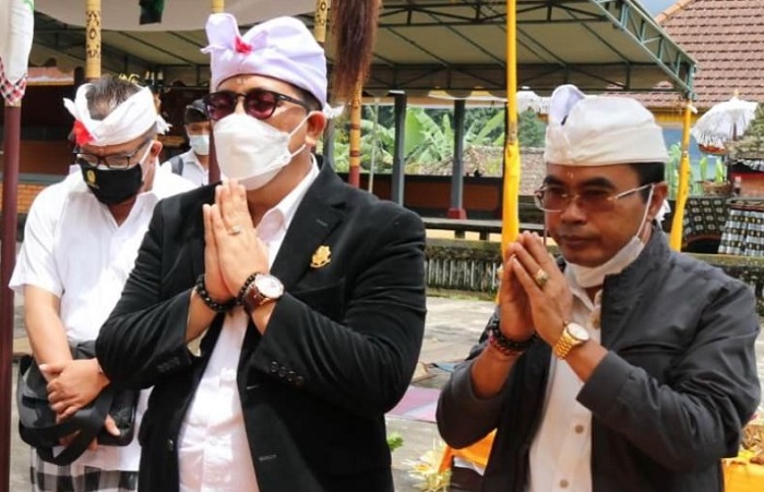 Putus Covid-19, Bupati Terpilih Komang Sanjaya Ajak Masyarakat Taati Prokes
