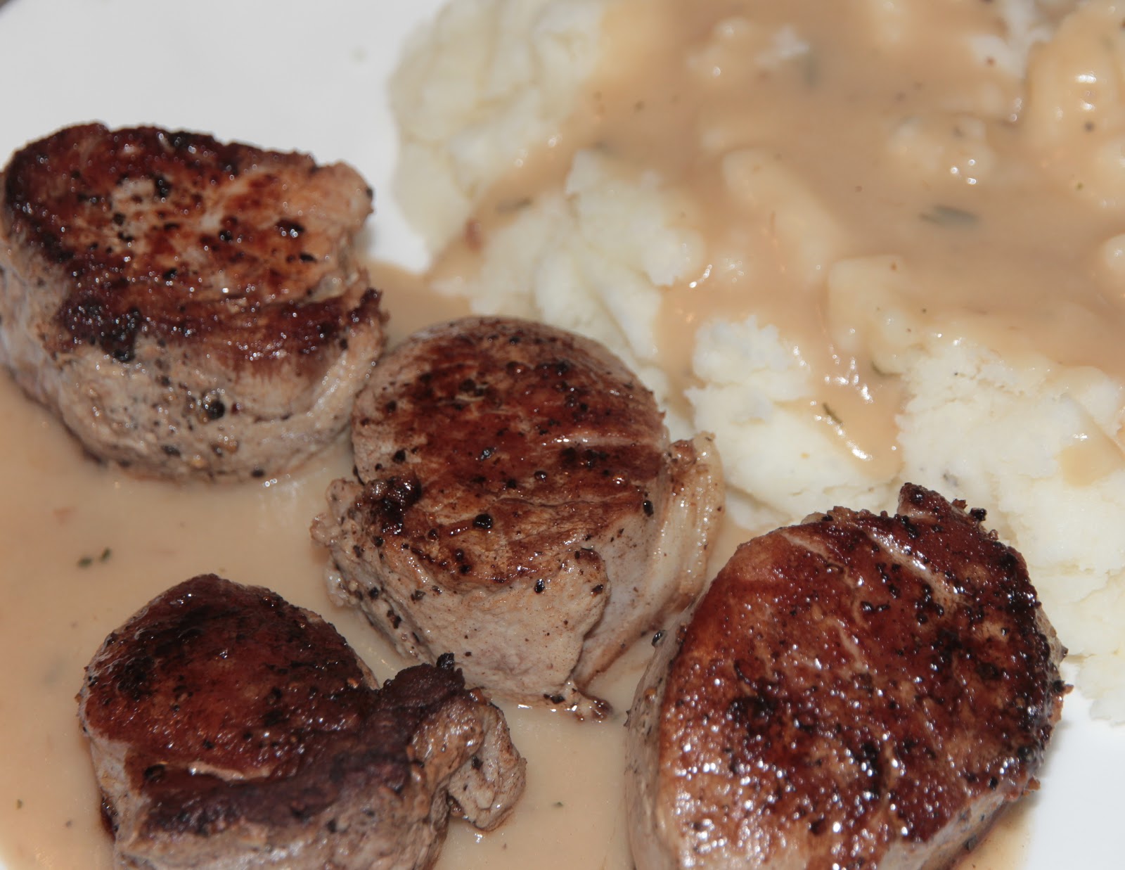 Barr None Recipes Pork Tenderloin Medallions Panfried in Browned Butter