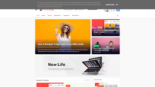 Jago Mag Blogger Template Download for free