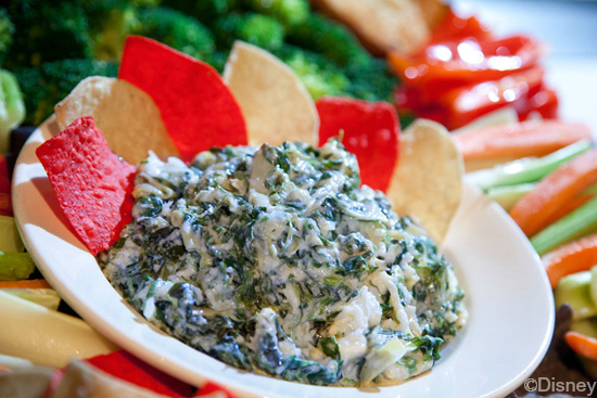 Disney Recipe ESPN Spinach Artichoke Dip