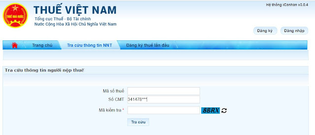 Hướng dẫn tra cứu mã số thuế cá nhân mới nhất 1