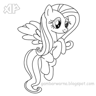 Gambar Mewarnai My Little Pony
